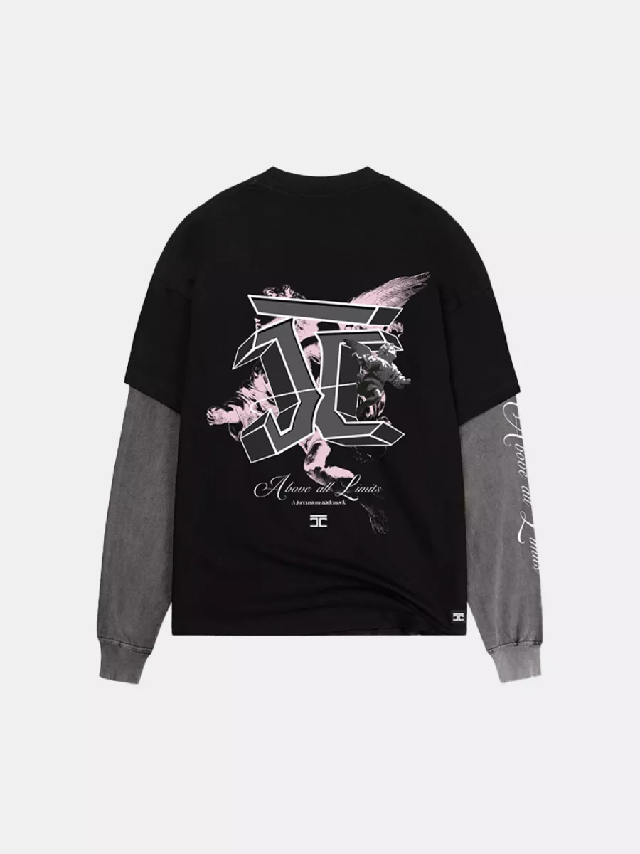 Jorcustom abovealllimits longsleeve t-s black-acid