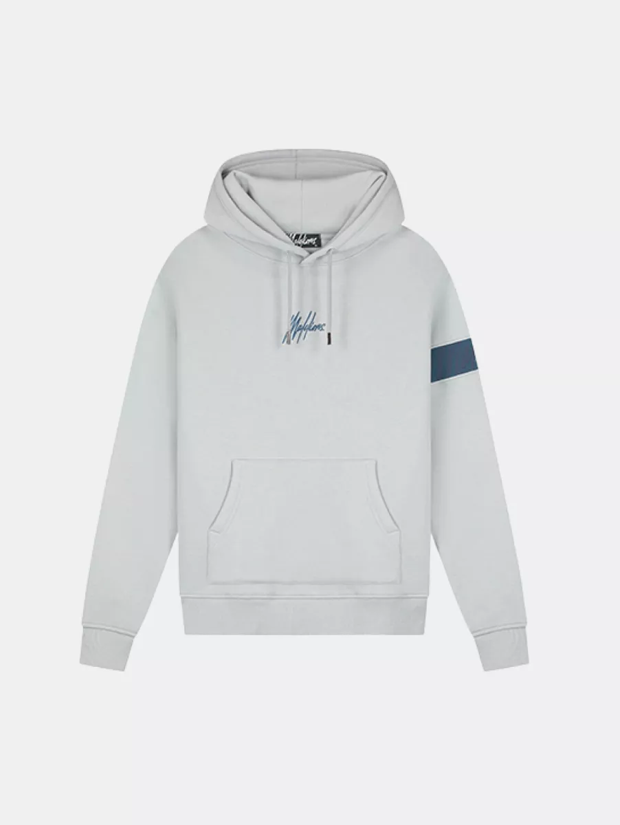 Malelions captain hoodie 691 ocean grey