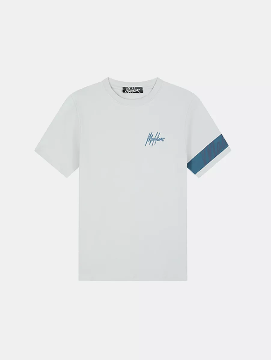 Malelions captain t-shirt 691 ocean grey