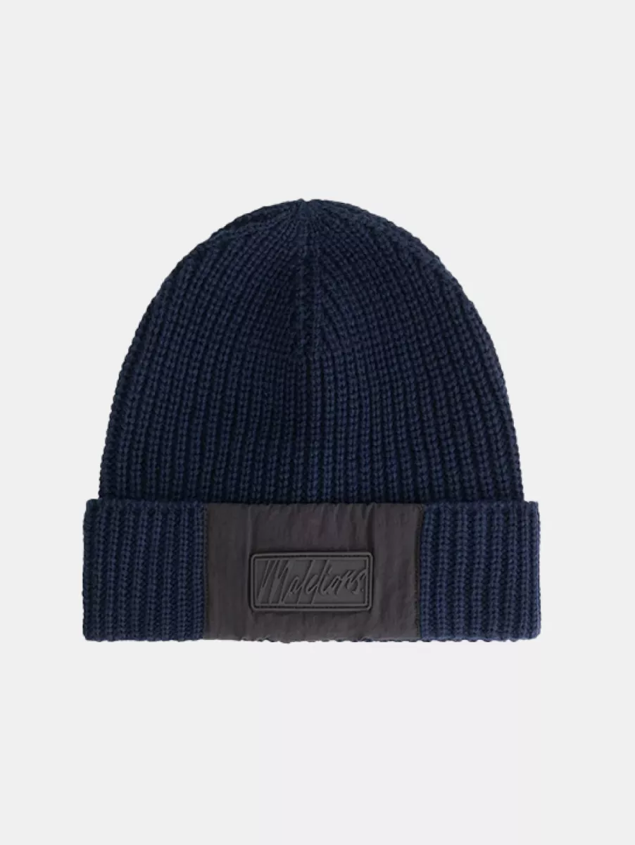 Malelions nylon beanie 303 navy