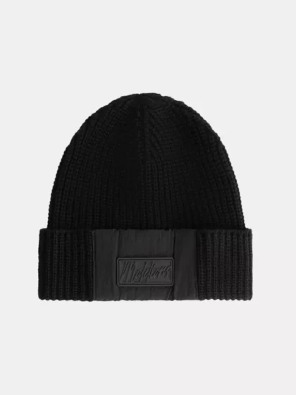 Malelions nylon beanie 900 black
