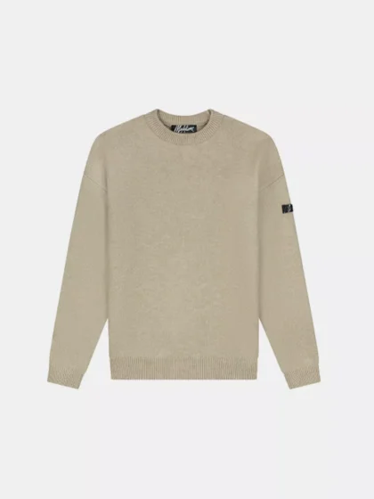 Malelions oversized knitted sweater 120 beige