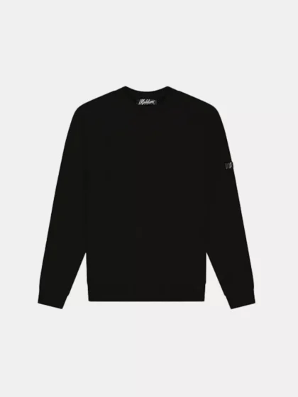 Malelions oversized knitted sweater 900 black
