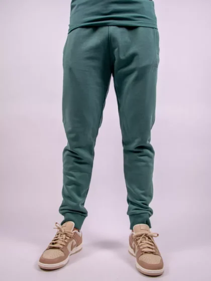 Malelions striped signature sweatpants 400 green