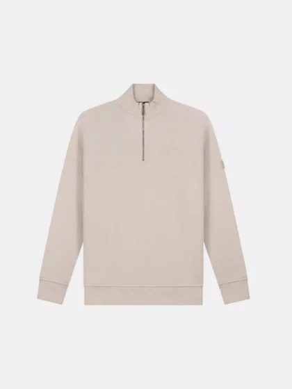 Malelions turtle half zip sweater 099 sand