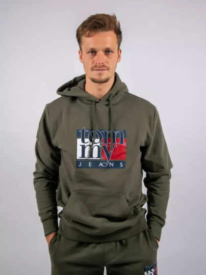 Tommy Jeans dm0dm22092 mrh pewter green