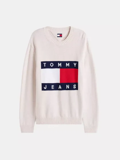 Tommy Jeans dm0dm22105 afn ancient white htr