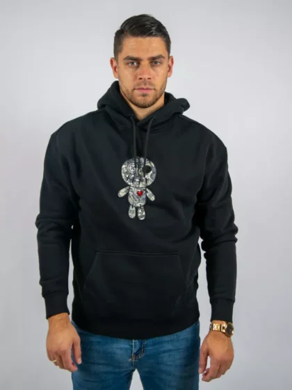 Wrong Friends ennis hoodie black