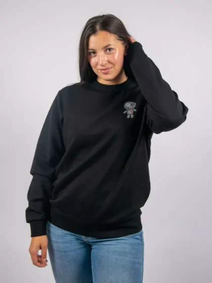 Wrong Friends kiowa sweater black