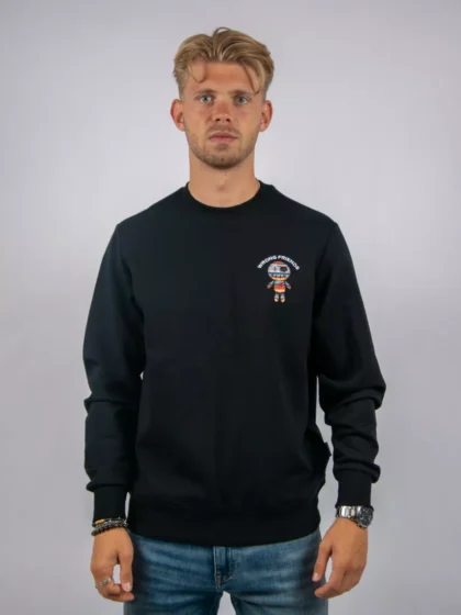 Wrong Friends san benito sweater black