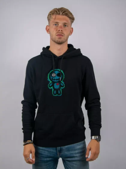 Wrong Friends williams hoodie black