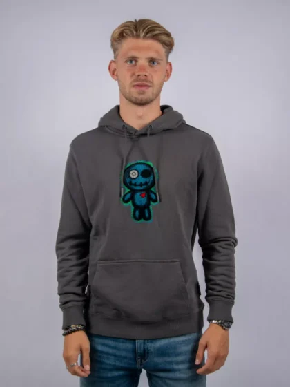 Wrong Friends williams hoodie grey