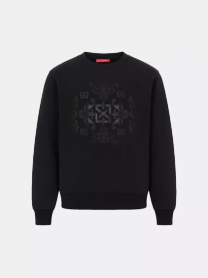 XPLCT baroque sweater black