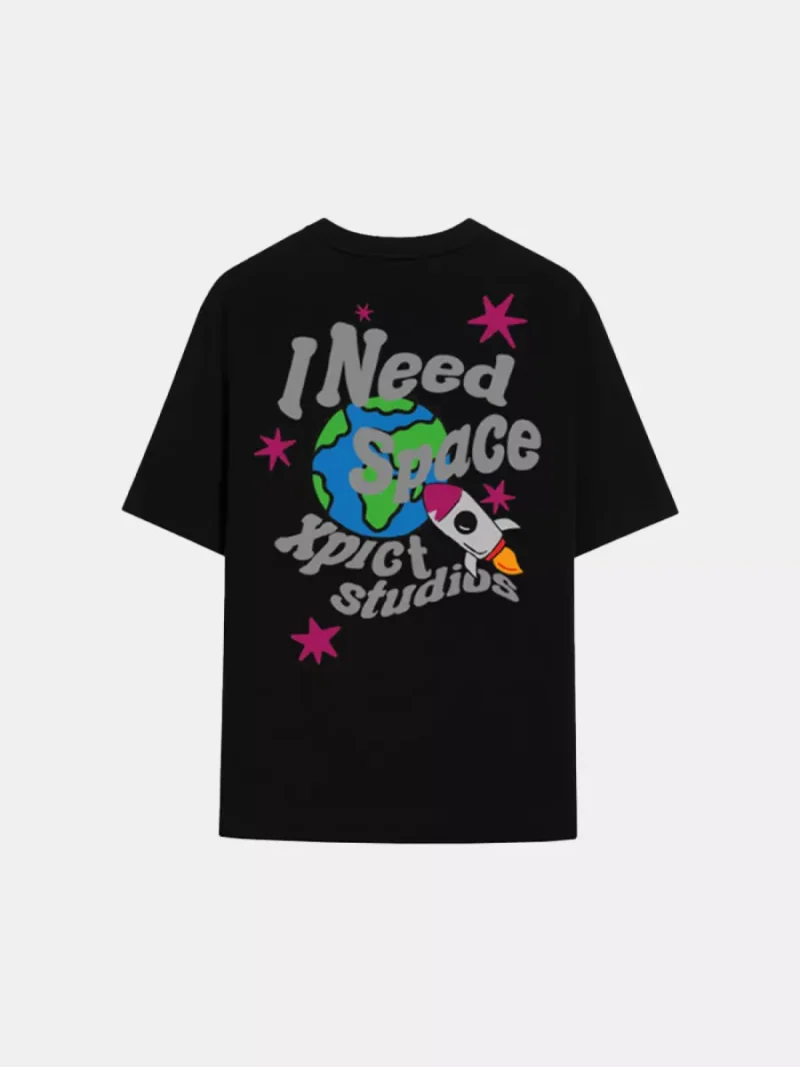 XPLCT rocket tee black