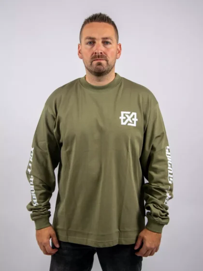XPLCT vortex longsleeve army