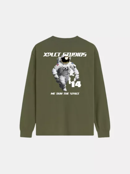 XPLCT vortex longsleeve army