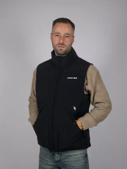 Croyez down bodywarmer 2900 black