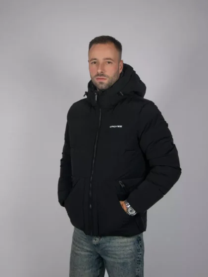 Croyez down puffer jacket 2900 black
