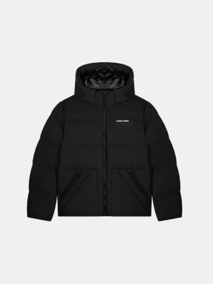 Croyez down puffer jacket 2900 black