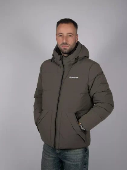 Croyez down puffer jacket 2903 brown