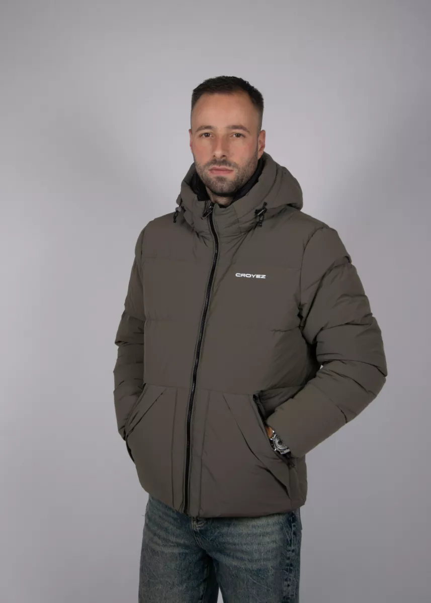 Croyez down puffer jacket 2903 brown
