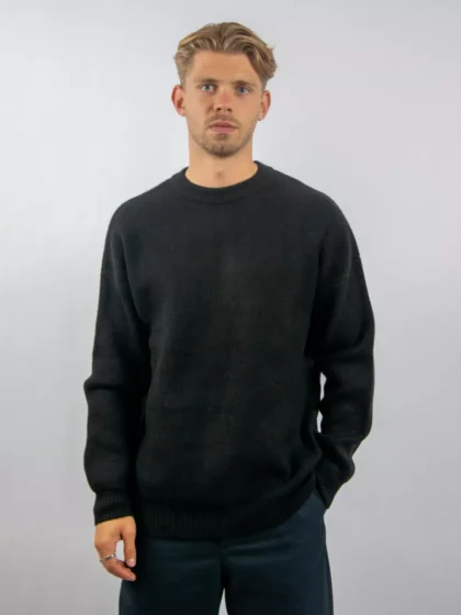 Croyez gallery knit sweater 2900 black