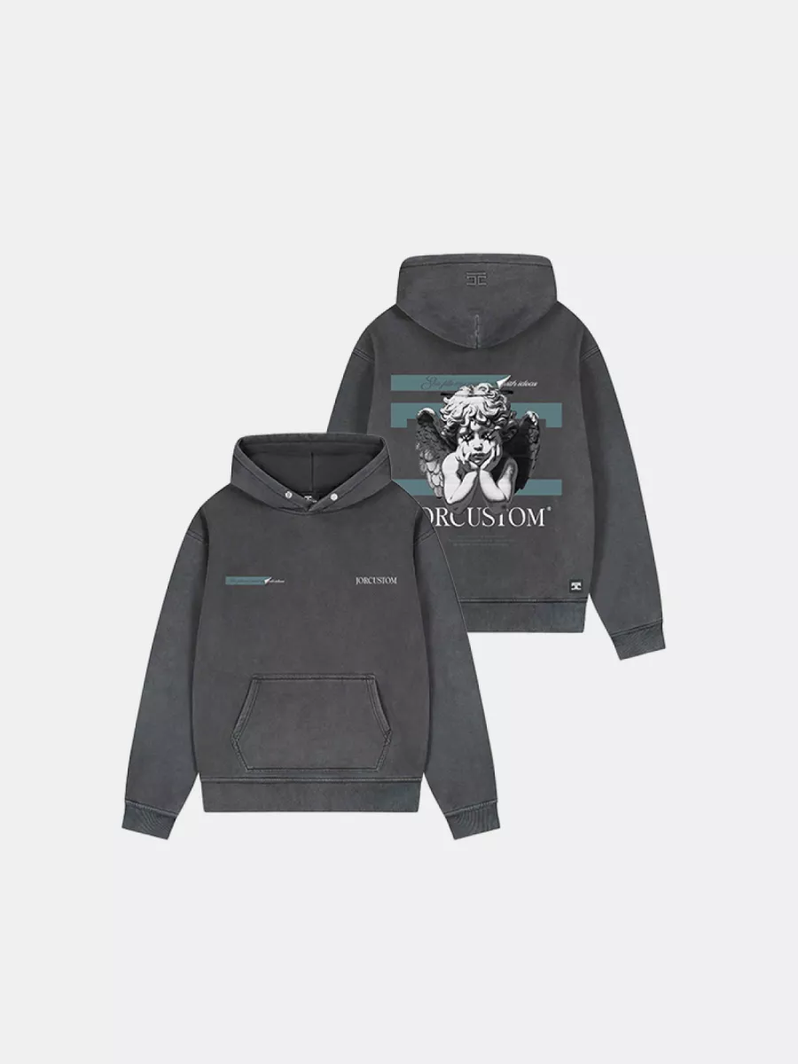 Jorcustom angel2.0 hoodie acidgrey