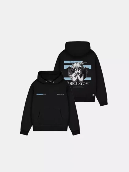 Jorcustom angel2.0 hoodie black