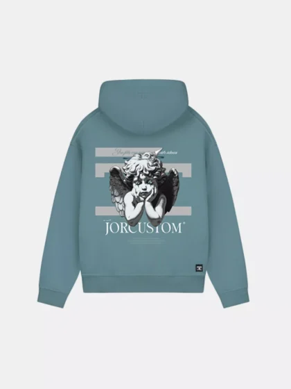 Jorcustom angel2.0 hoodie oceanblue