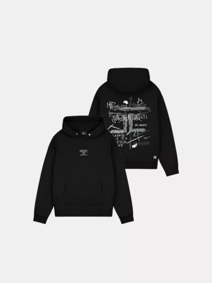 Jorcustom artist hoodie black