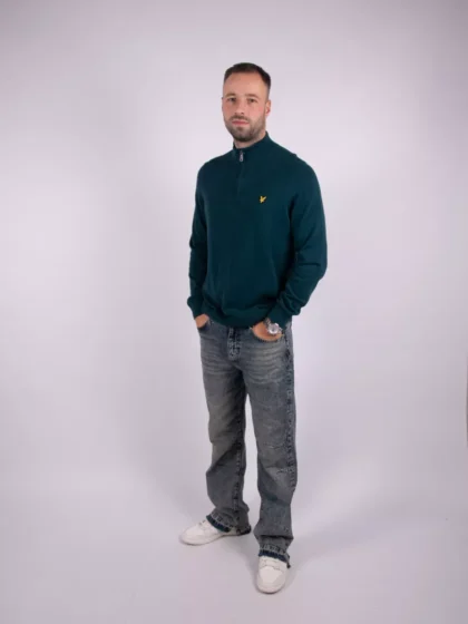 Lyle & Scott kn2331v y066 rich teal