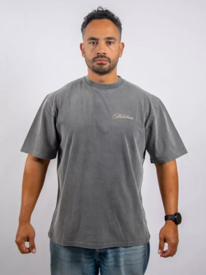 Malelions angel t-shirt 848 acid wash