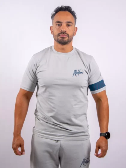 Malelions captain t-shirt 691 ocean grey