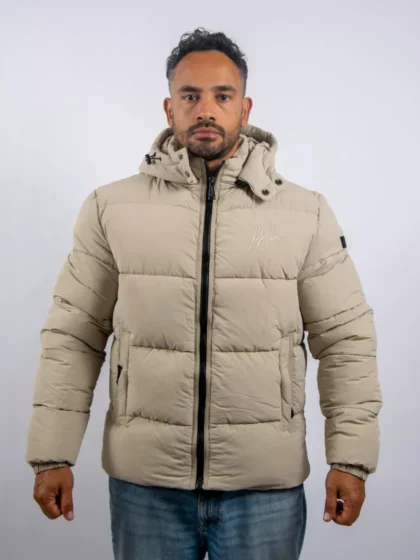Malelions donn puffer jacket 099 sand
