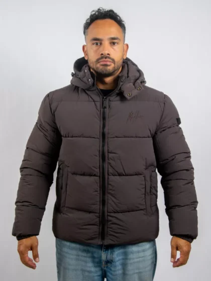 Malelions donn puffer jacket 696 mulch brown