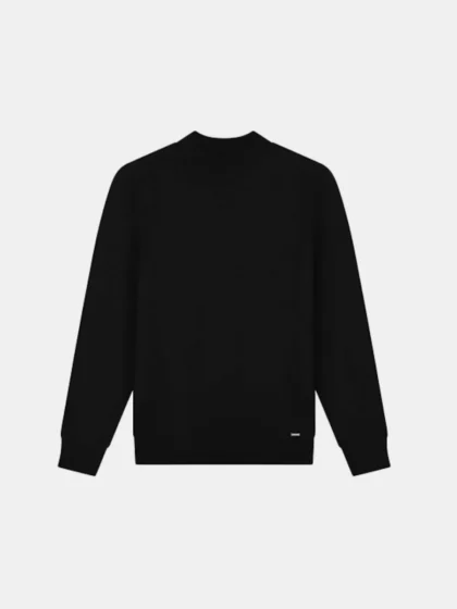Malelions knitted mockneck sweater 900 black