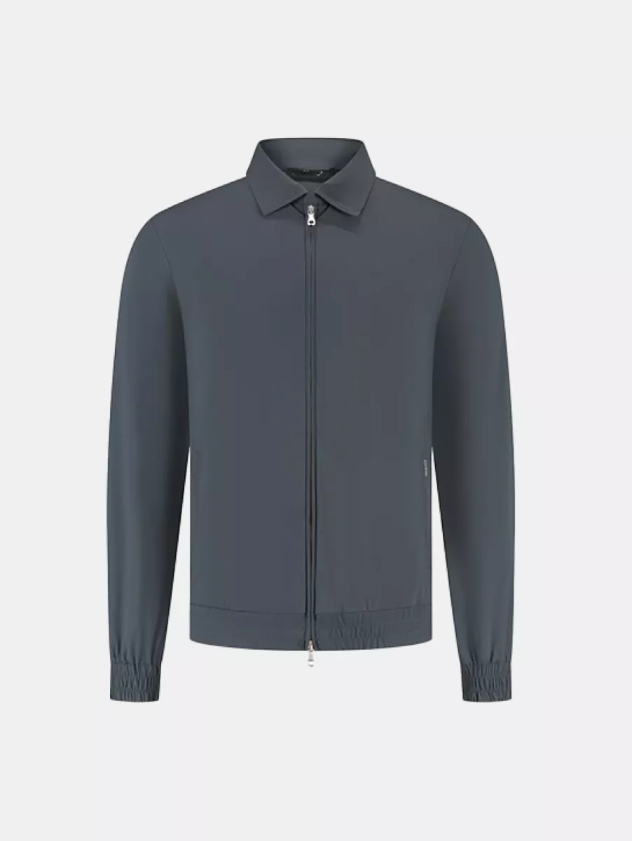 Malelions premium tech jacket 747 anthracite
