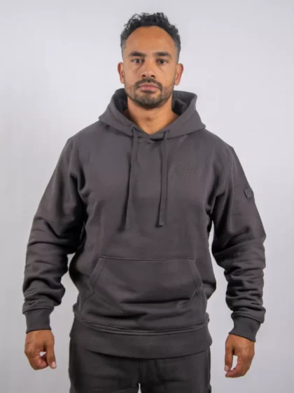 Malelions signature hoodie 696 mulch brown