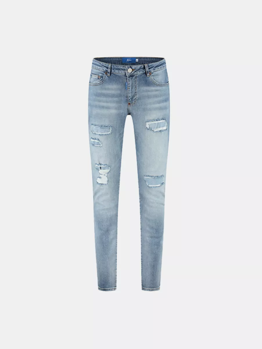 Malelions slim regular jeans 300 blue