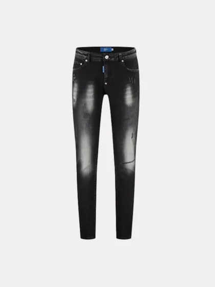 Malelions slim regular jeans 900 black