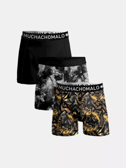 MUCHACHOMALO fireelements1010-07 3-pack print/print/black