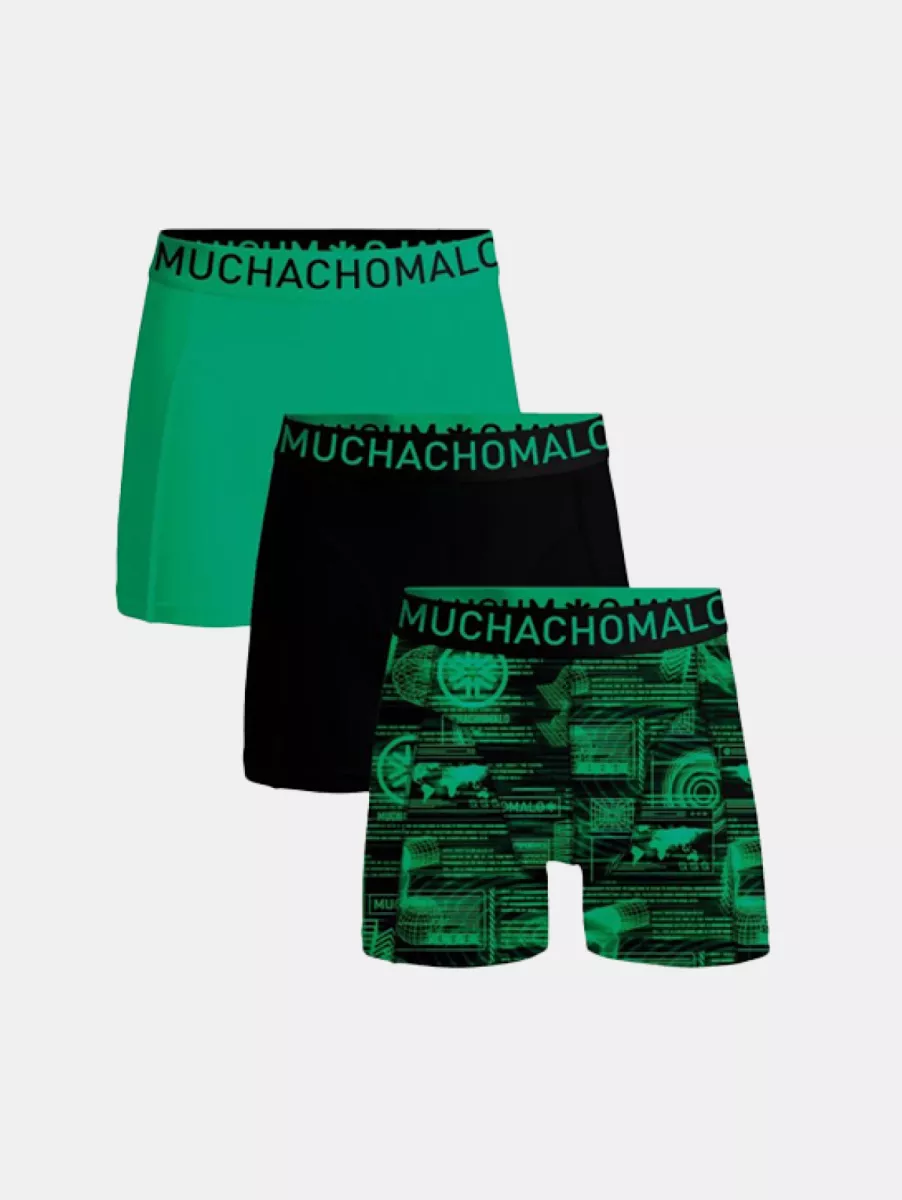 MUCHACHOMALO microfibdigital1010-01 print/black/green