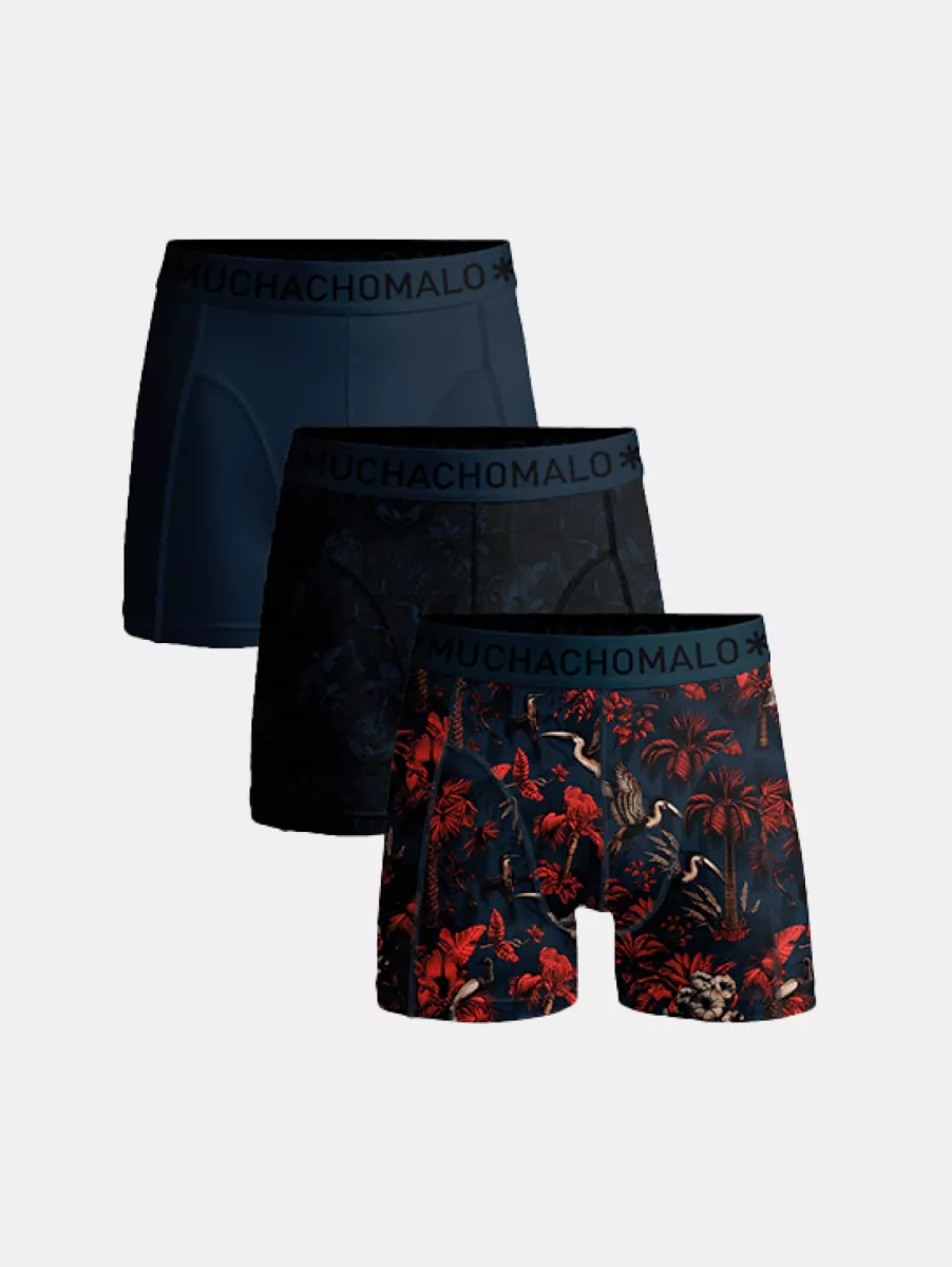 MUCHACHOMALO palmbirds1010-01 print/print/solid