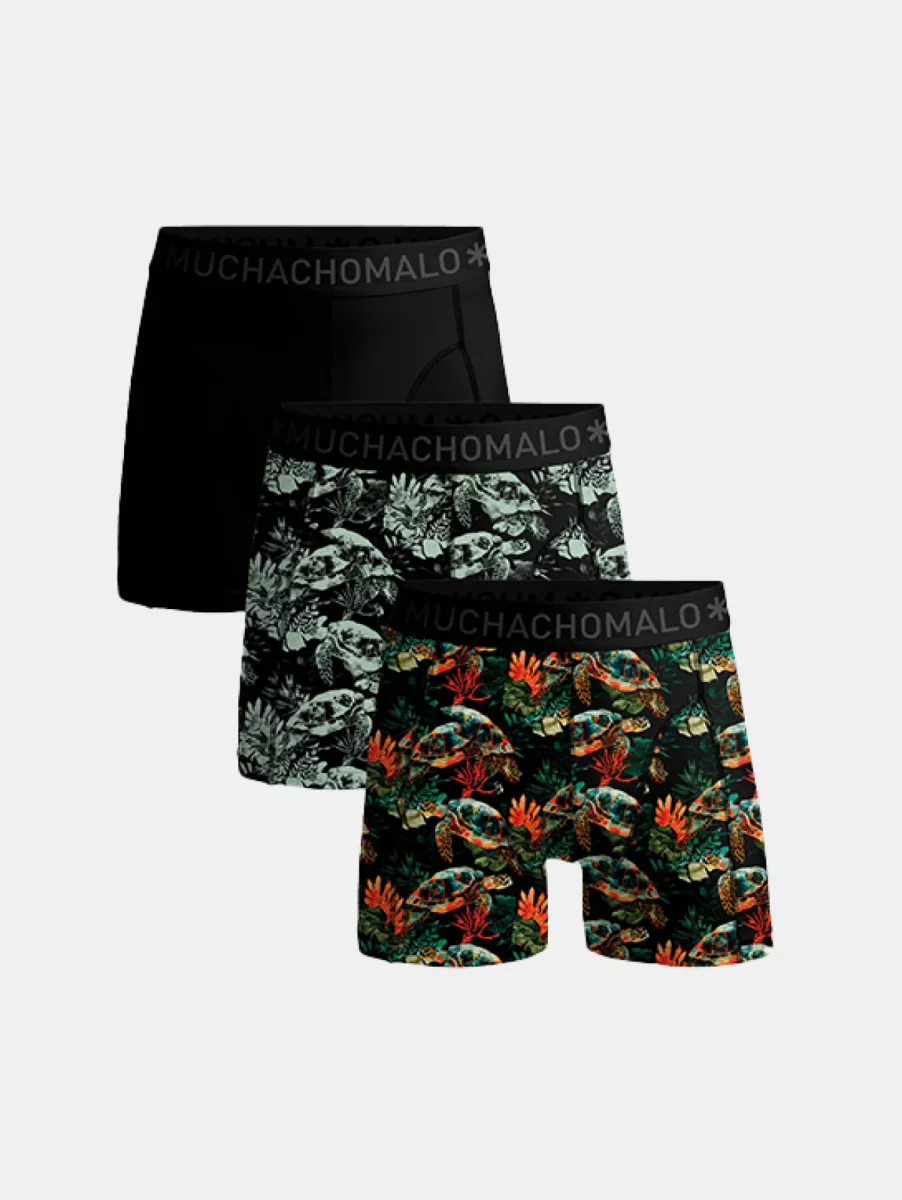 MUCHACHOMALO turtle1010-01 print/print/black