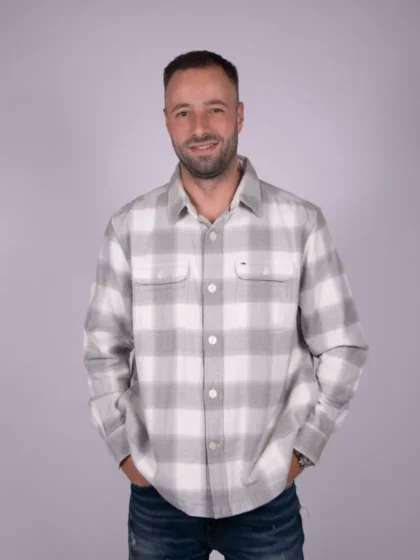 Tommy Hilfiger mw0mw40483 0qy light grey htr/check/972