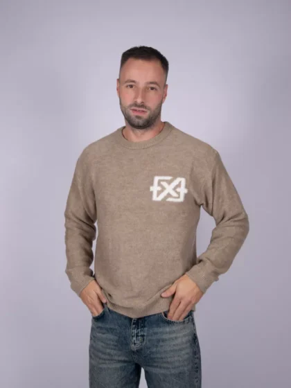 XPLCT trust sweater beige