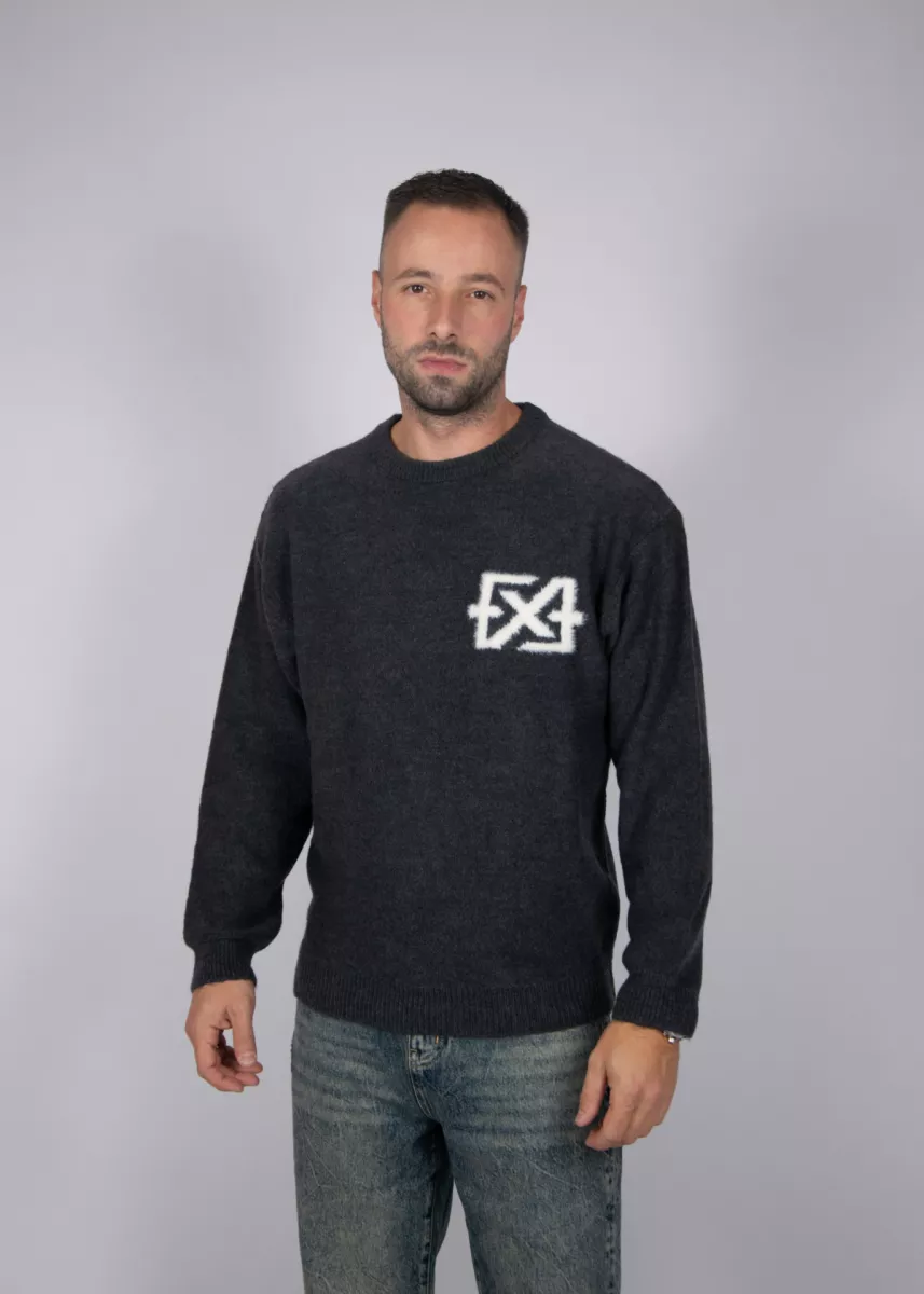 XPLCT trust sweater grey