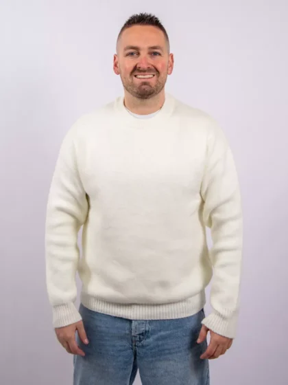 Croyez atelier knit sweater off-white