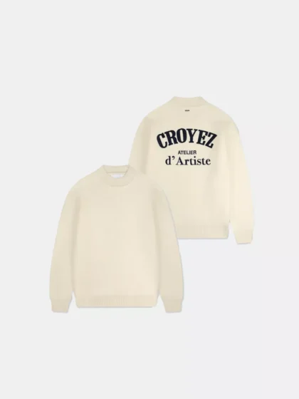 Croyez atelier knit sweater off-white