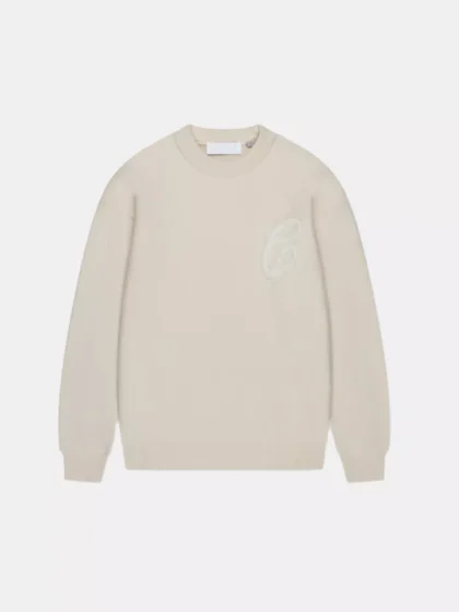 Croyez fluffy essence knit sweater 2102 cream
